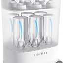 Baby Bottle Sterilizer | Esterilizador de Biberones, 6-in-1 HAUTURE Bottle Sterilizer and Dryer, Electric Steam Bottle Sanitizer for Baby Stuffs, Baby Bottles & Breast Pump Accessories