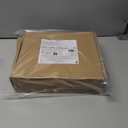 Amazon Basics Lightweight Super Soft, Breathable Easy Care Microfiber 4 Piece Bed Sheet Set with 14-Inch Deep Pockets, Queen, Beige, Solid