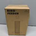 Kingsyard Finch Feeders for Outdoors Hanging, Metal Mesh Tube Bird Feeder for Nyjer/Thistle Seed, 2.5 lbs Large Capacity (Grey)