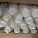Amazon Basics Disposable Paper Cups for Hot and Cold Beverages, 12 ounces, White, 1000 Count