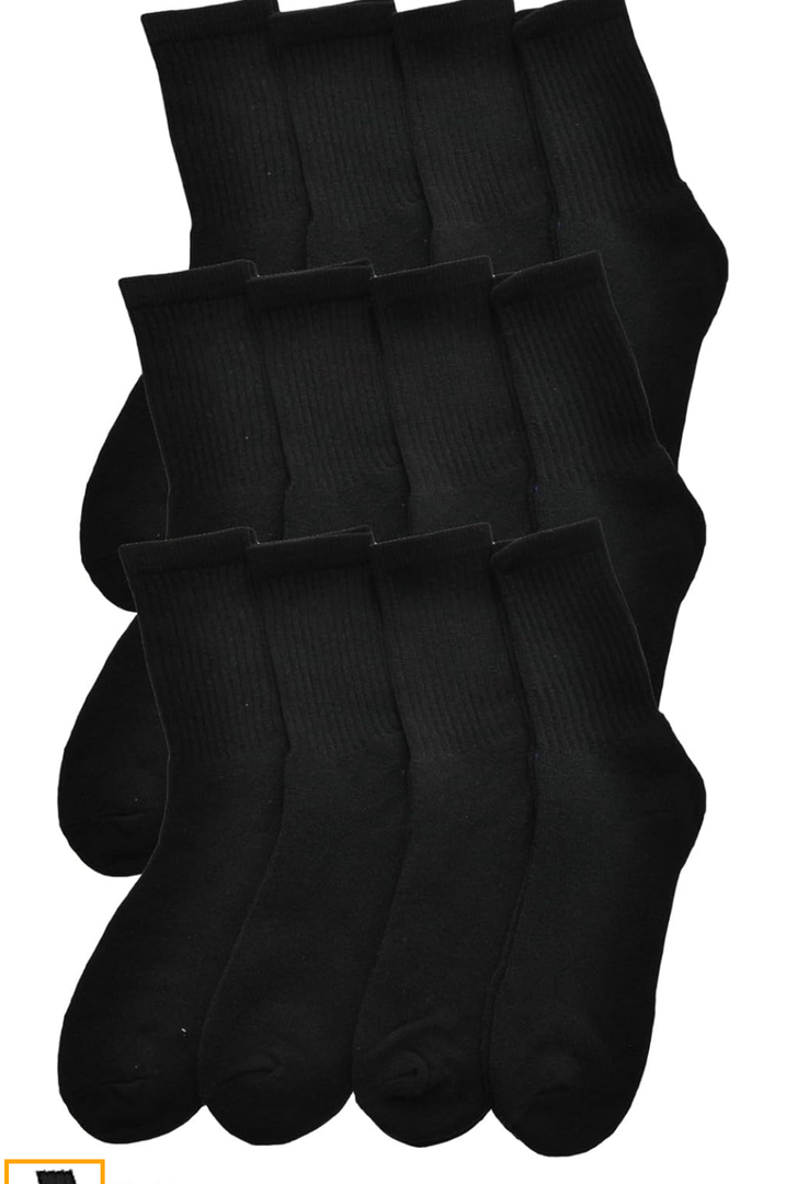 Swan Unisex Adult Assorted Variety Crew Socks