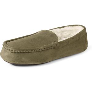 Amazon Essentials Men's Memory Foam Moccasin Slippers, 11