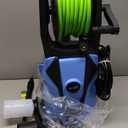 Commowner Electric Pressure Washer 5000 PSI 4.0 GPM Power Washers Electric Powered with 33ft Hose Reel, 4 Nozzle and Foam Cannon, Powerwashers Cleaner Machine for Home, Cars, Patio, Blue