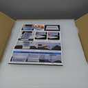 Shoe Storage, 12 Pack X-Large Shoe Organizer for Closet, Shoe Boxes Clear Plastic Stackable Shoe Storage Boxes for Size 13 (White)