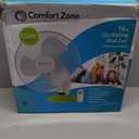COMFORT ZONE Oscillating Wall Mount Fan with Remote Control, Timer, Auto Shut Off, Adjustable Tilt, Quiet, 16 inch, 3 Speed, Ideal for Home, Bedroom, Gym & Office, Airflow 14.07 ft/sec, CZ16WR