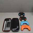 Switch 2 Accessories, Bundle Case for Nintendo Switch 2 (2025), MENEEA 20-IN-1 Kits: Carrying Case, Controller Charger Dock, Grips for Joy Con,Steering Wheels for Mario Kart,Protective Cover for Controller Console for Switch 2 (Black)