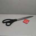30 Inch Black Giant Scissors  Extra Large Ceremonial Cutting Tool with Red Ribbon for Grand Opening Event Supplies Decorations and Business Celebrations