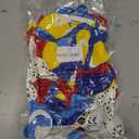 9th Birthday Decorations Boy, Dog Paw Ninth Party Arch with Red Blue Yellow Long Latex Balloons 40-inch Number 9 Balloon and Star Foil for Paw Birthday Party Supplies