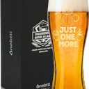 Onebttl Gardening Gifts for Men, Plant Lovers, Unique Garden Gifts for Gardeners - Just One More Beer Glass 450ml/15oz - Beer Glass Gifts for Father's Day, Christmas, Thanksgiving