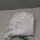 NICETOWN Room Darkening Curtain Panels - Window Treatment Thermal Insulated Grommet Window Treatments for Bedroom/Nursery (2 Panels, W37 x L54, Greyish White)