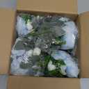 MARTINE MALL 4 Packs Peonies Artificial Flowers, Blue Artificial Peonies, Silk Peonies Flowers Fake Peonies Artificial Flowers Peonies Bouquet for Centerpiece Table Wedding Party Home Decor