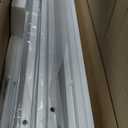 6 Drawer Dresser for Bedroom with Clothes Rack, Clothes Dresser with Side Pockets and Hooks, Charging Station & LED Lights, Wooden Top, Fabric Storage (White)