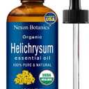 Organic Helichrysum Essential Oil 30 ml - Pure, Natural Oils for Aromatherapy, Diffusers, DIY, Candle and Soap Making Scent - Nexon Botanics (1 Fl Oz (Pack of 1))