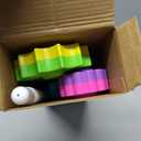 JUXUE Baby Spinning Stacking Toys for Toddlers 1-3, Rainbow Ring Stacker Montessori Toys for Babies 6-12 Months, 1 2 3 One Year Old Girl Boy Christmas Birthday Gifts, Autism Sensory Learning Toy