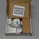 2K Cameras for Home Security-Outdoor/Indoor Camera for Dog/Cat/Pet/Nanny/Baby, Color Night Vision, White Light, Siren, 24/7 SD Recordings, Works with Alexa/Google Home, C1 (C1-White-2pack-2.4G)