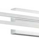 SOLFART Bathroom Vanity Light Fixtures 48 Inch Led Brushed Nickel Bathroom Light Fixtures 6000K