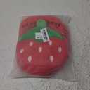 Toddler Backpack for Boys and Girls, Cute Soft Plush Animal Cartoon Mini Backpack Little For Kids 2-6 Years (Strawberry Red)