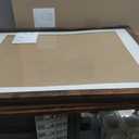 Wood 18x24 Picture Frame with 16x20 Mat, Display 16x20 with Mat or 18x24 Without Mat, Wood 18 by 24 Photo Frame, 18 x 24 Frame for Wall Hanging Display, Deep Brown, 3 Pack
