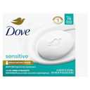 14 x Dove Beauty Bar More Moisturizing Than Bar Soap for Softer Skin, Fragrance-Free, Hypoallergenic, Sensitive Skin with Gentle Cleanser 3.75 oz 14 Bars