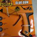 Gorilla Hot Glue Gun (Pack of 1) - Dual Temp Full Size Hot Glue Gun with Precision Nozzle, Easy Squeeze Trigger, and Enhanced Safety Features for DIY, Craft, Repairs, and More