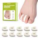 Bukihome 44-Pack Foam Toe Separators Soft & Breathable Toe Spacers for Women & men, Help Align Overlapping Toes, Relieve Friction & Pressure, Ideal for Daily Comfort
