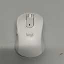 Logitech Signature M650 L Full Size Wireless Mouse - for Large Sized Hands, 2-Year Battery, Silent Clicks, Customizable Side Buttons, Bluetooth, for PC/Mac/Multi-Device/Chromebook - Off White