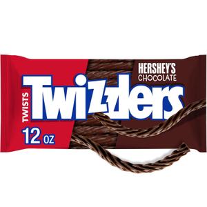 TWIZZLERS Twists, Chocolate Flavor (12-Ounce Bag) (EXP 07/01/26)