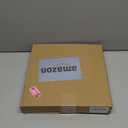 Alarllok Wall Clock Vintage 1950s Style - Square Retro 12 Inch Wall Clocks Battery Operated for Kitchen Home Decor,Bronze