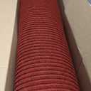 OLANLY Front Door Mat Indoor Outdoor Entrance, Waterproof Heavy Duty Doormat, Fade Resistant, Low Profile, Easy Clean Patio Porch Welcome Floor Mats for Entry, 47x32, Wine Red