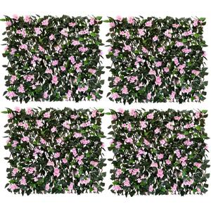Expandable Fence Privacy Screen for Balcony Patio Outdoor,Decorative Faux Ivy Fencing Panel,Artificial Hedges