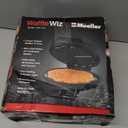 Mueller Heart 5 Waffle Maker, Norwegian Waffle Iron, Adjustable Browning Control & Nonstick, Cool Touch Handle, Easy to Clean, Small Kitchen Appliances