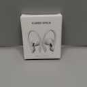 2 Pairs AirPods Ear Hooks for AirPods Pro 2, Pro, 4, 3, 2 & 1 - Upgraded Anti Slip Sports Clip Hooks - White