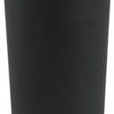 WENPACK Paperboard Tube With Lid Round Cardboard Box Container (3.22" D*6.62" H, black)