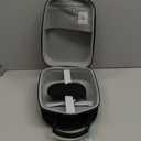 FOREGOER Hard Carrying Case Compatible with Meta Quest 3S/Quest 3/Oculus Quest 2 Official Original/Elite Strap VR Gaming Headset, Portable Travel Vision Pro Case for Touch Controllers Accessories (Black)