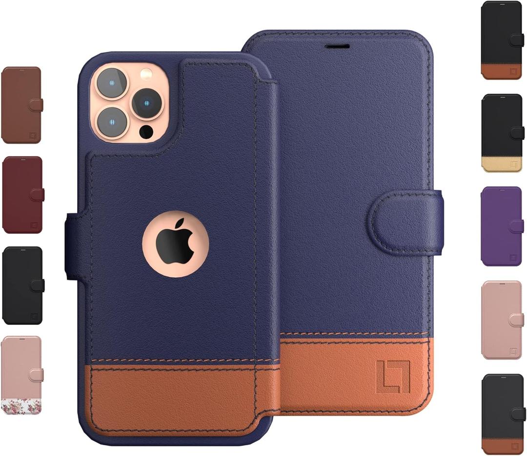 LUPA Legacy Compatible for iPhone 11 Pro Max Wallet Case, Credit Card Holder, for Women & Men - Faux Leather Flip Case  Desert Sky (11 Pro Max (6.5 Inch - Triple Camera))