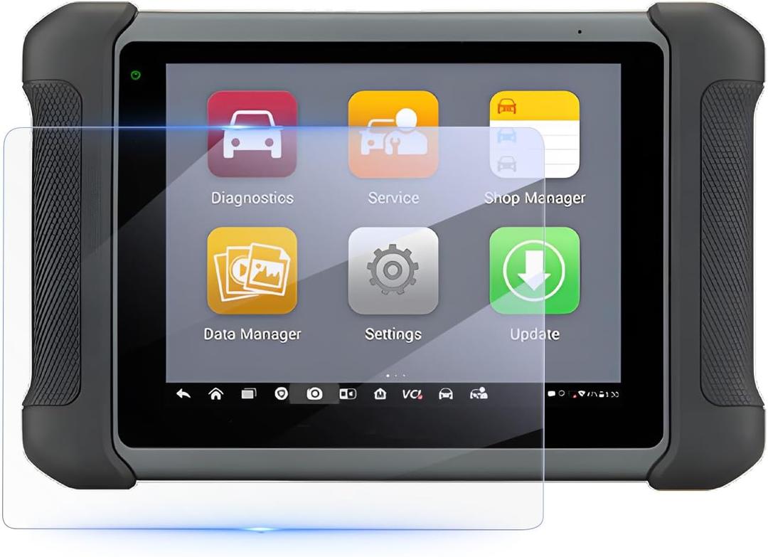 LUWU A utel Scanner Screen Protector Compatible with 2025 A utel Scanner A utel MS906BT MS906TS MS906CV MS906s Bidirectional Diagnostic Tool Car System Diagnose Screen Protector Tempered Glass 8-Inch