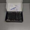 Ravinte 30 Pack | 5 Inch Cabinet Pulls Matte Black Stainless Steel Kitchen Drawer Pulls Cabinet Handles 5 InchLength, 3 Inch Hole Center