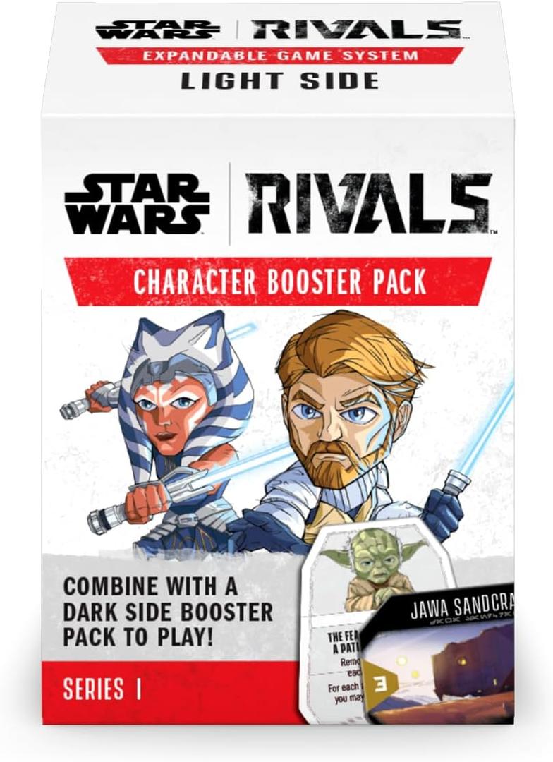 Funko Star Wars Rivals Expandable Game System for 2 Players Ages 7 and Up - Light Side Character Pack - Series 1
