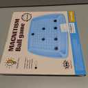 MagnaStack Magnetic Strategy Game - Portable Travel Board Game for Kids & Adults | Fun, Simple to Learn, Fast-Paced Gameplay | Brain Teaser & Family Party Game. (MagnaStack: Board Play Format)