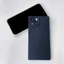 Designed for iPhone 15 Case Silicone Compatible with Magsafe, Camera Lens Protector, Military Grade Shockproof Protective, Rectangle Magnetic Phone Case for iPhone 15 Black