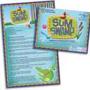 Learning Resources Sum Swamp Game Addition & Subtraction Board Game - Educational Homeschool, Elementary Math Classroom Must Haves, Kindergarten, Gifts for Kids, Numbers for Boys and Girls