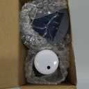 Solar Light Replacement Top with Flickering Flame, 2 Pack Waterproof Solar Replacement Lights for Lanterns (Top Size 3.35 inch, Bottom Size 2.87 inch), Hot Air Balloon Lanterns Replacement Kit