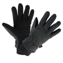 OZERO Winter Gloves Deerskin Suede Leather and Insulated Polar Fleece Water Resistant Thermal Gifts for Men and Women S
