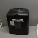 Bonsaii 12-Sheet Micro Cut Shredders for Home Office, 60 Minute P-4 Security Level Paper Shredder for CD, Credit Card, Mails, Staple, Clip, with Jam-Proof System & 4.2 Gal Pullout Bin C266-B