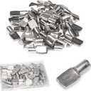 Benkyo 7mm Shelf Pins Cabinet Shelf Pegs 7mm Metal Shelf Pegs for Shelves Shelf Holders Pegs Shelf Support Pegs 50 Piece