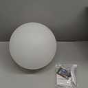 12 Inch Solar Glowing Ball Light Outdoor, Solar Garden Globe Light w/Remote, RGB Color Changing Waterproof Large LED Orb Lights, Landscape Lighting Mood Lamp w/Ground Stake for Patio Yard Lawn Path