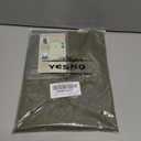 YESNO Casual Wide Leg Jumpsuits for Women Boho Floral Pleated Overalls Rompers Summer Outfits with Pockets S P0D Solid Army Green (Green, S)