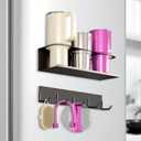 Magnetic Stanley Cup Holder for Fridge Water Bottle Organizer for Stanley 30/40 oz Tumblers Lid Organizer, Magnetic Tumbler Organizers for Stanleys Cup Accessories Ideal for Gifts