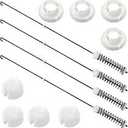 W10780045 NTW4516FW2 NTW4516FW1 NTW4605EW0 Washer Suspension Rod Kit(26.7in）for Amana Whirlpool Kenmore -Replace AP5971396 WTW4800BQ1 NTW4516FW0 WTW4816FW1 WTW4816FW2- by TOMOON