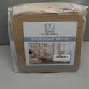 H.VERSAILTEX Recliner Chair Covers Velvet Recliner Cover 1 Piece Slip Covers for Sofas/ Couches Washable Reclining Chair/ Furniture Protector for Kids, Pets(Ivory, Large)